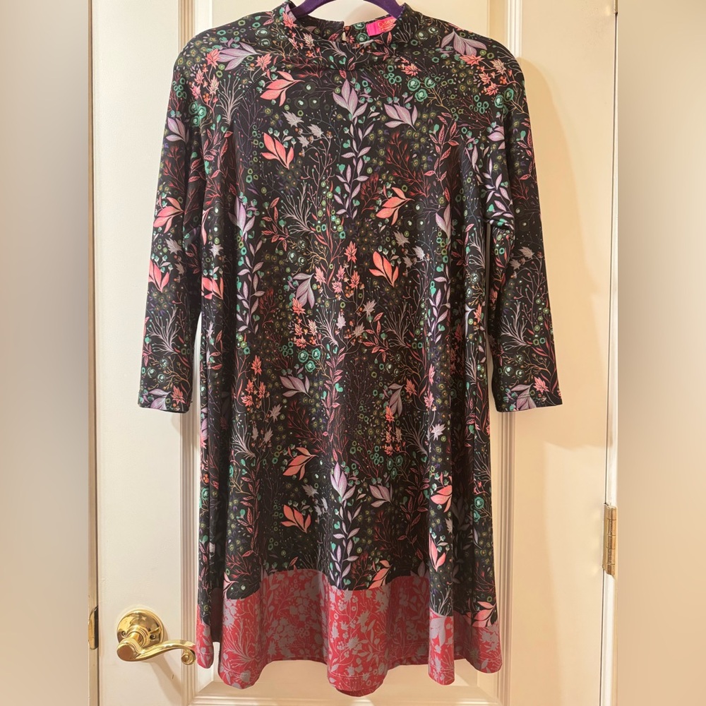 Colorful Floral Women Dress Size Small By Catherine Malandrino - Picture 2 of 9